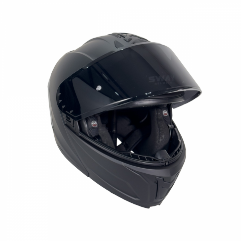 Sway Sw 919 Çene Açılır Kask Mat Siyah
