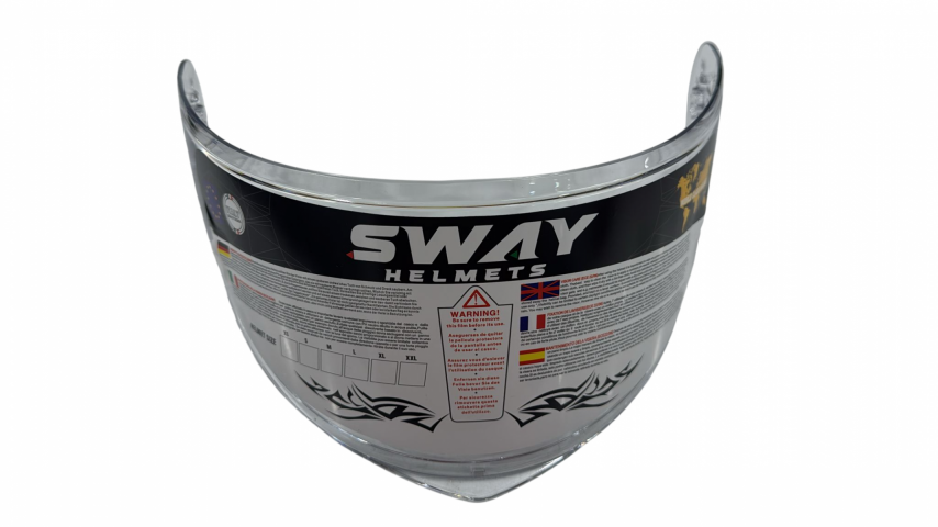 Sway Sw 919 Şeffaf Kask Camı