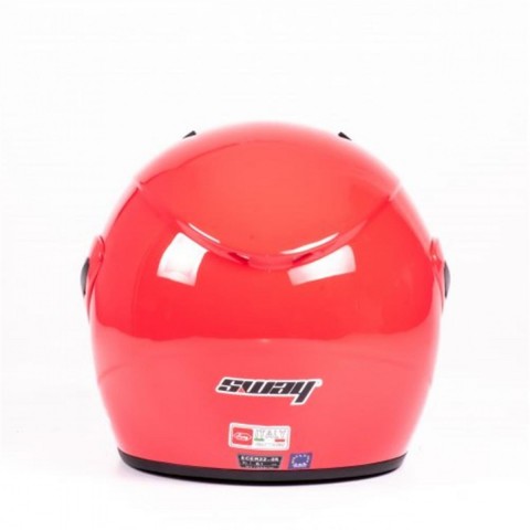 Sway Sw700 Yarım Yazlık Kask Kırmızı Large
