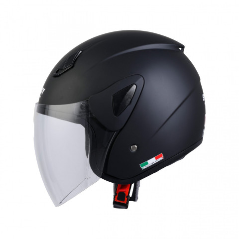Sway Sw700 Yarım Yazlık Kask Mat Siyah