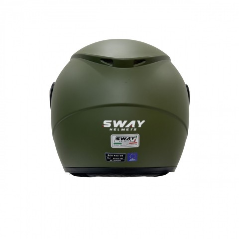 Sway Sw733 Yarım Yazlık Kask Mat Yeşil
