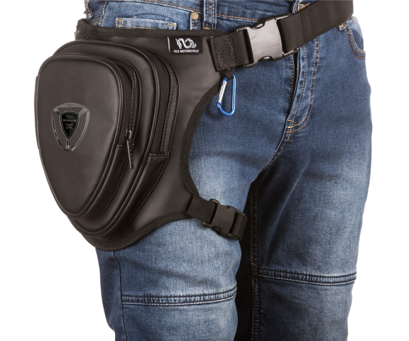 Tex 45 Chopper Bacak Çantası Suni Deri