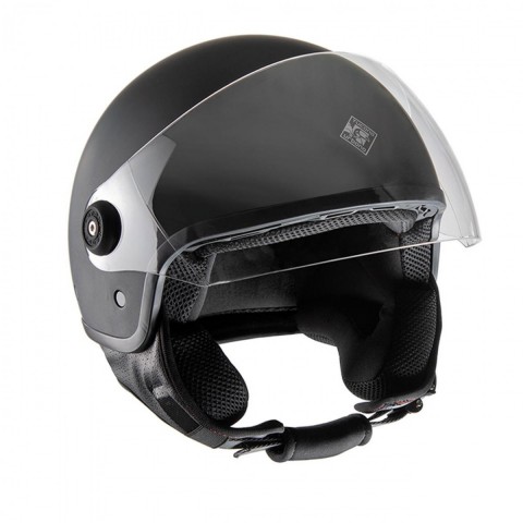 Tucano Urbano El Jettın Yarım Kask Mat Siyah X-SMALL
