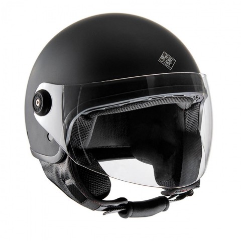 Tucano Urbano El Jettın Yarım Kask Mat Siyah X-SMALL