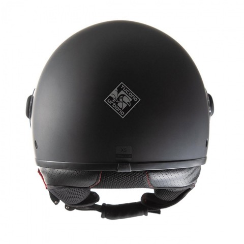 Tucano Urbano El Jettın Yarım Kask Mat Siyah X-SMALL