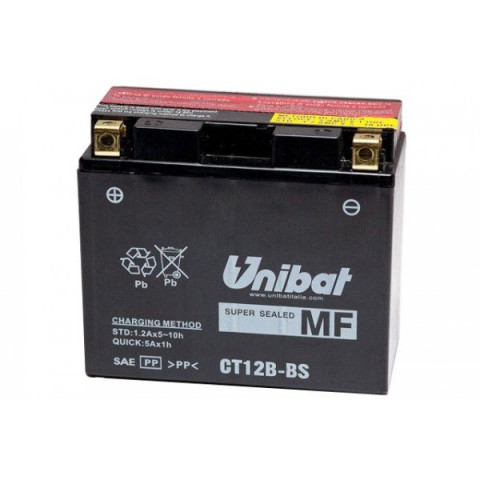 Unıbat Akü Ct12b-bs 12v11ah Kawasakı Zx-10r Pıggıo Beverly 200 Yamaha Fz6 Fazer Xj6 Xvs 650 Ducatı