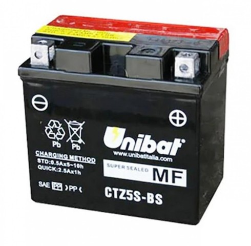 Unıbat Akü Ctz5s-bs 12v6ah Bajaj Pulsar As 150