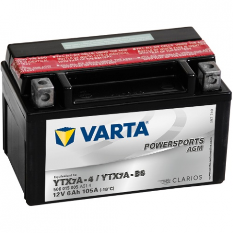 Varta Akü Ytx7a-bs Nınja 250r Fıddle 2 125 An125 People 250 Mondıal Mt Kanuni Scooter