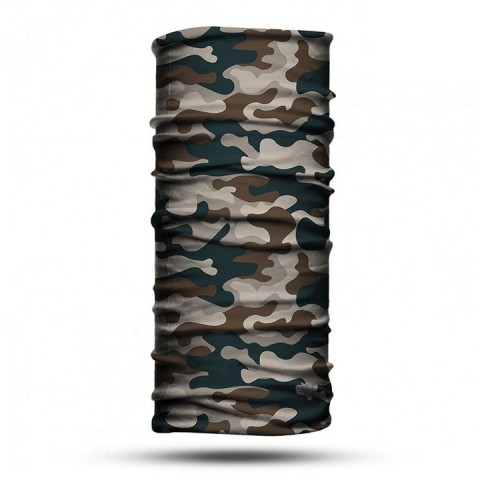 Vexo Baf Bandana Kamuflaj Krem