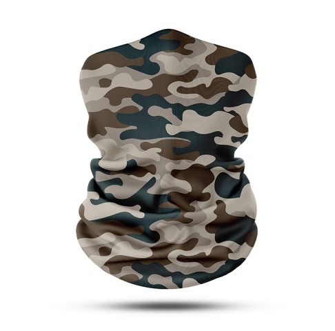 Vexo Baf Bandana Kamuflaj Krem