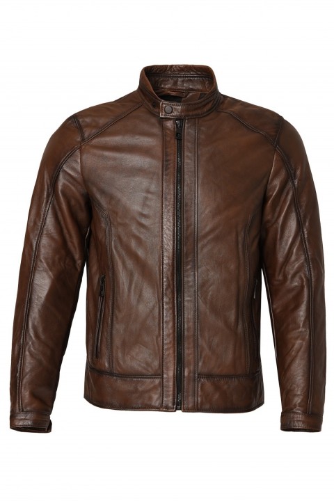 Vexo Moto Deri Mont Antik Kahve [x-large Beden]