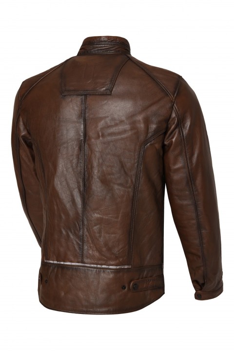 Vexo Moto Deri Mont Antik Kahve [x-large Beden]