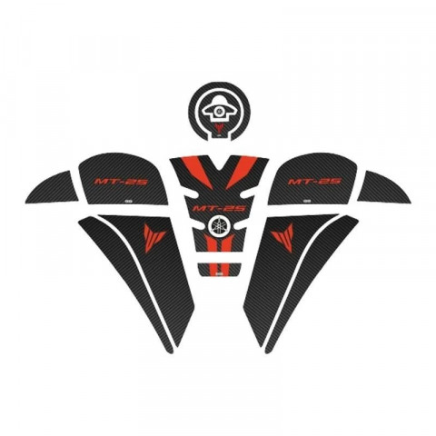 Yamaha Mt25 2020 - 2024 Uyumlu Tank Pad Set 001