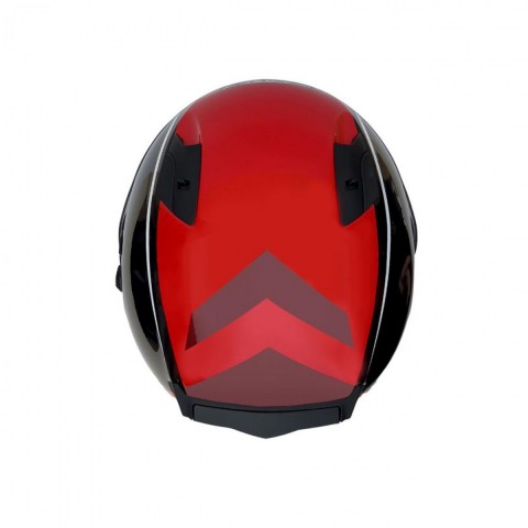 Zeus Zs-1800b Kapalı Kask Carbon Am9 Kırmızı