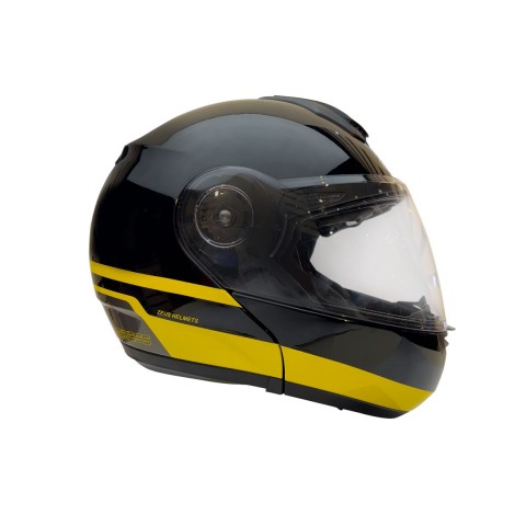 Zeus Zs-3050 Be6 Çene Açılır Kask Siyah-sarı