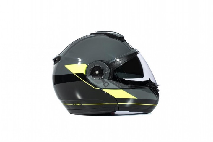 Zeus Zs-3050 Be7 Çene Açılır Kask Gri-neon Sarı