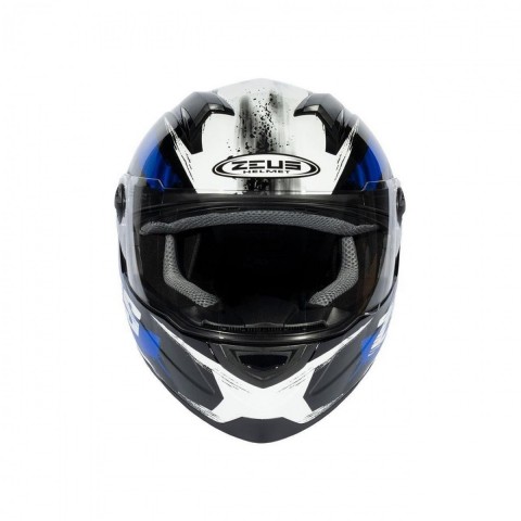 Zeus Zs-811a Al8 Kapalı Kask Siyah-mavi