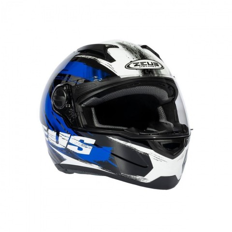 Zeus Zs-811a Al8 Kapalı Kask Siyah-mavi