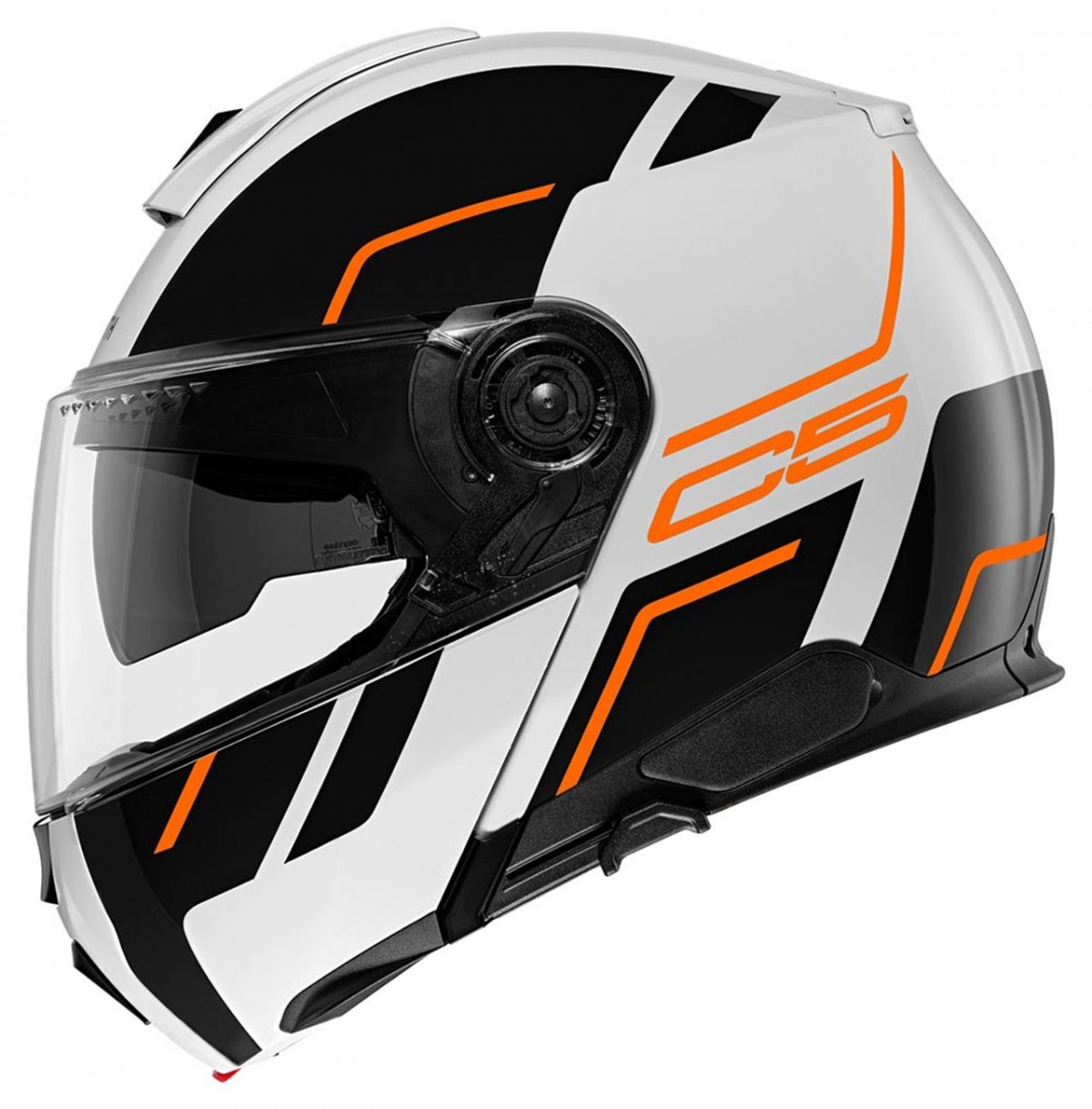 Schuberth C5 Master Çene Açılır Kask Turuncu