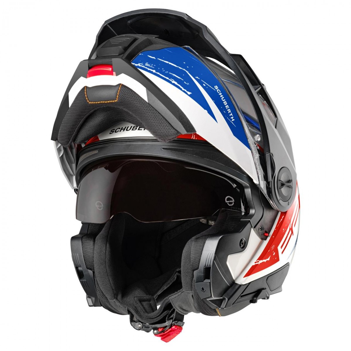 Schuberth E2 Explorer Çene Açılır Kask Mavi