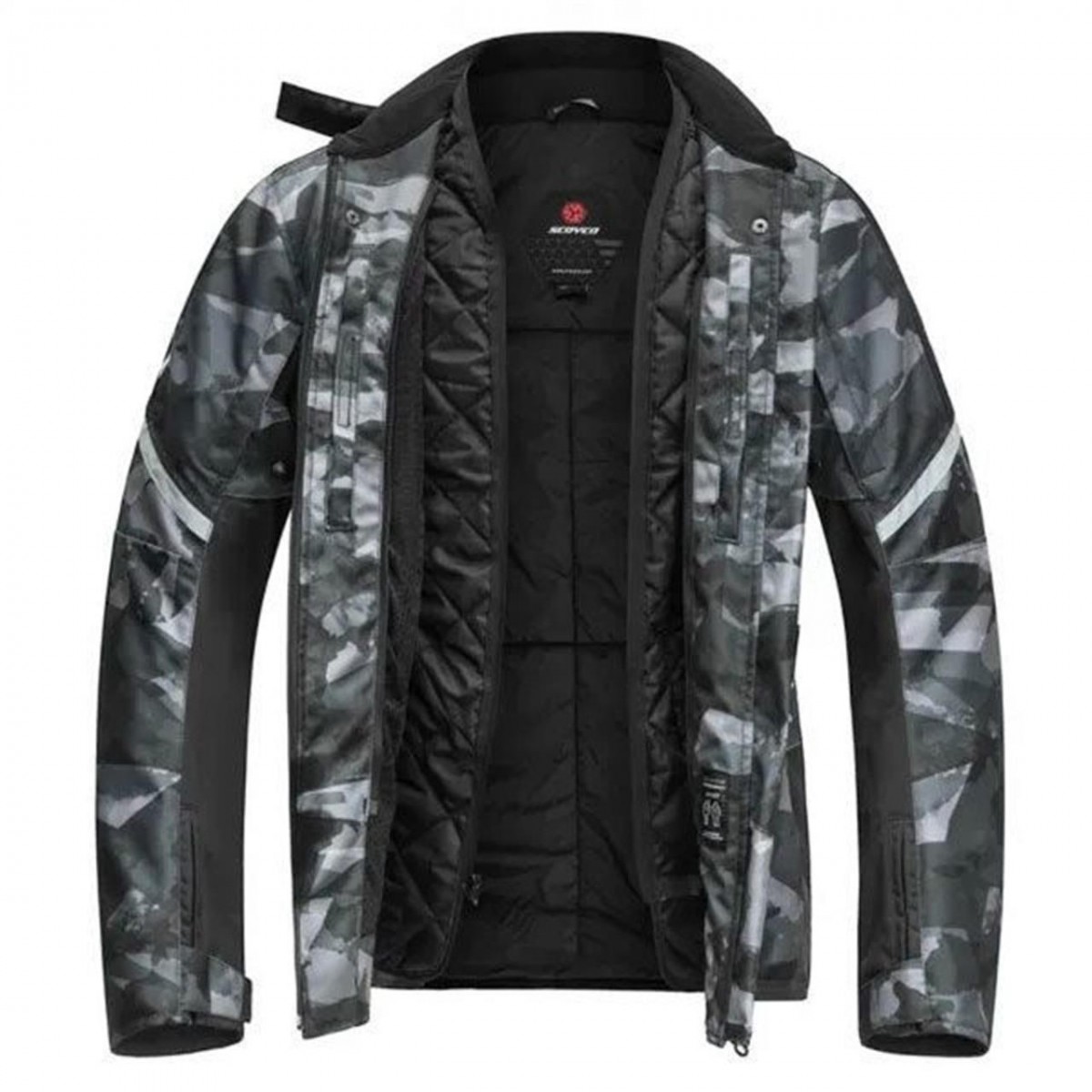 Scoyco Jk108c Kışlık Mont Asker Desenli