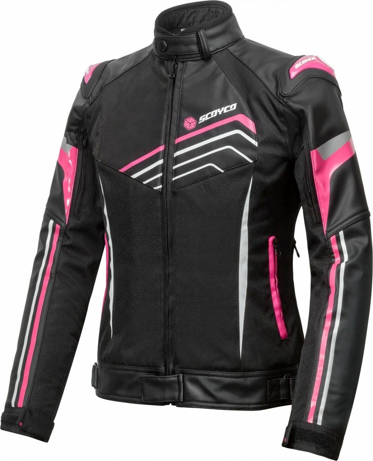 Scoyco Jk153w Kadın Mont Siyah-pembe