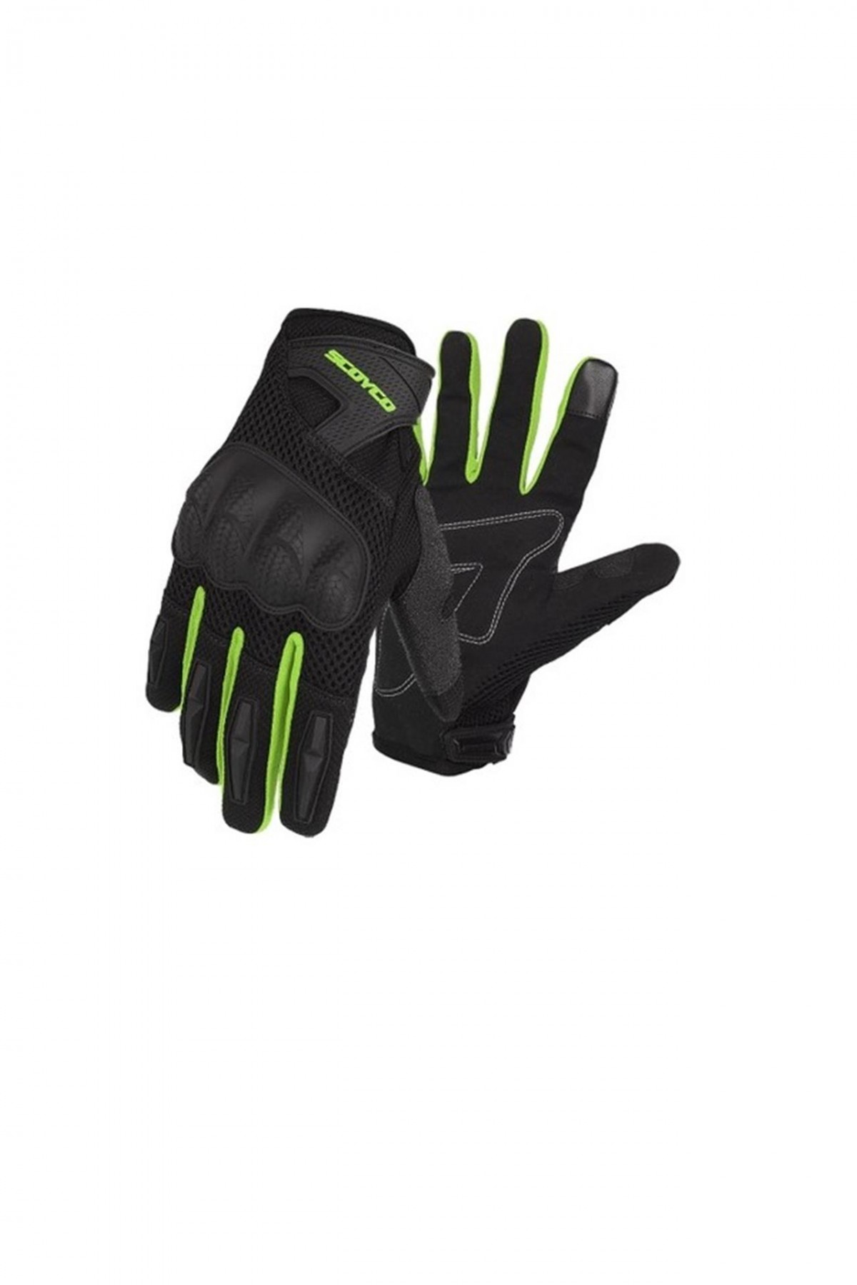 Scoyco Mc58-2 Yazlık Eldiven Siyah-neon Sarı LARGE