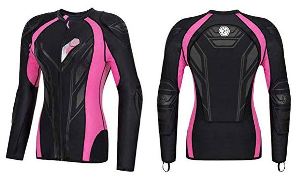 Scoyco Vücut Koruma Kadın Siyah Pembe Am-03 X-large