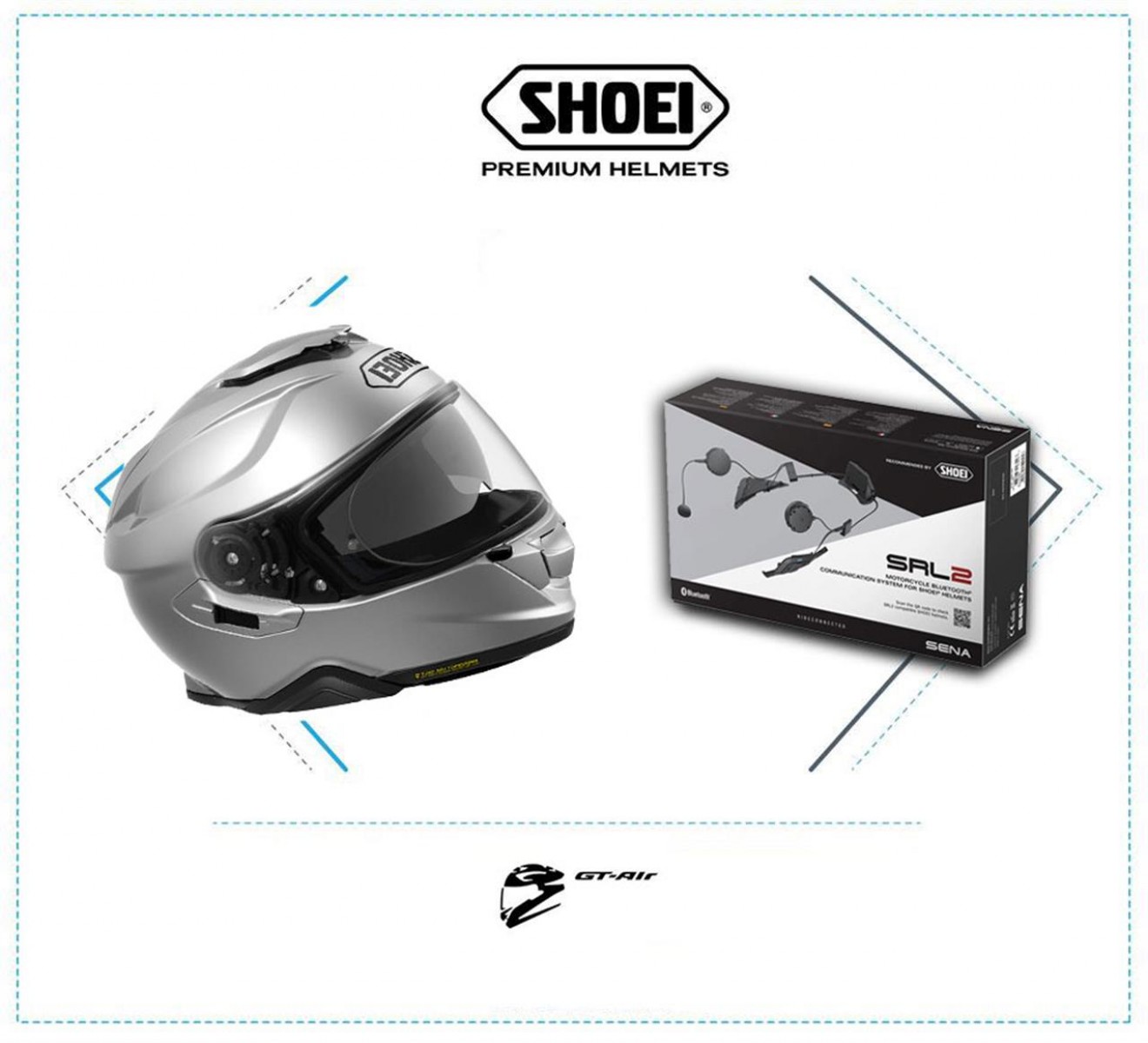 Sena Srl 2 Bluetooth Ve Intercom (shoeı - Gt-aır 2 - J-cruıse - Neotec 2)