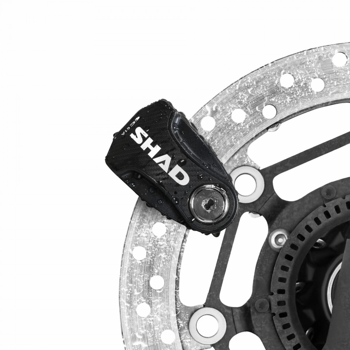 Shad Alarmlı Disk Kilidi Sc61a 6mm Siyah 120db