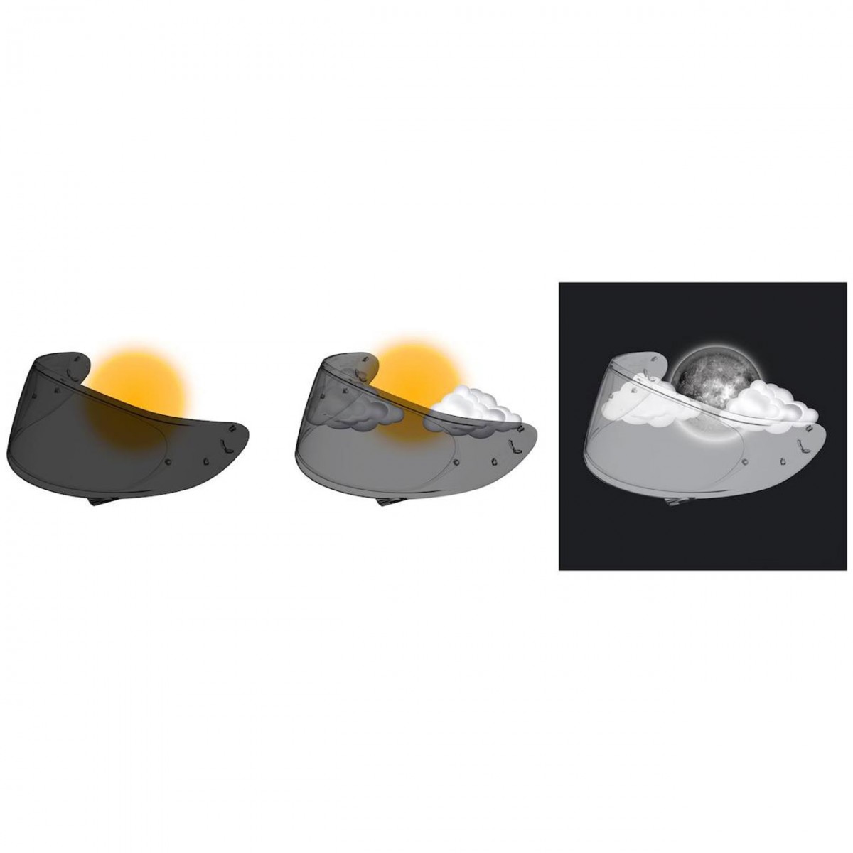 Shoeı Cwr-f2pn Kask Camı Photochromıc (nxr 2 - X-spırıt Pro)