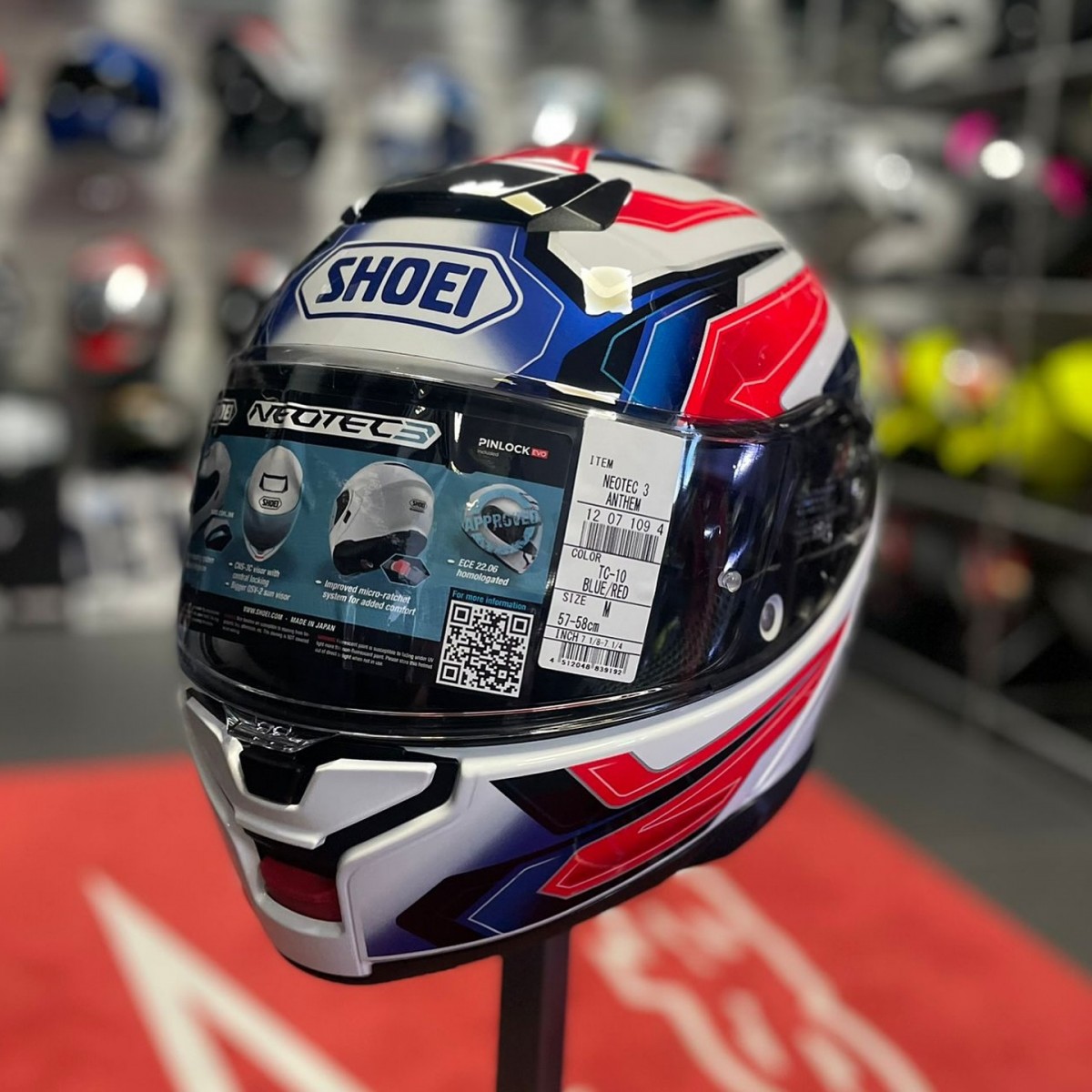 Shoeı Neotec 3 Anthem Tc-10 Çene Açılır Kask