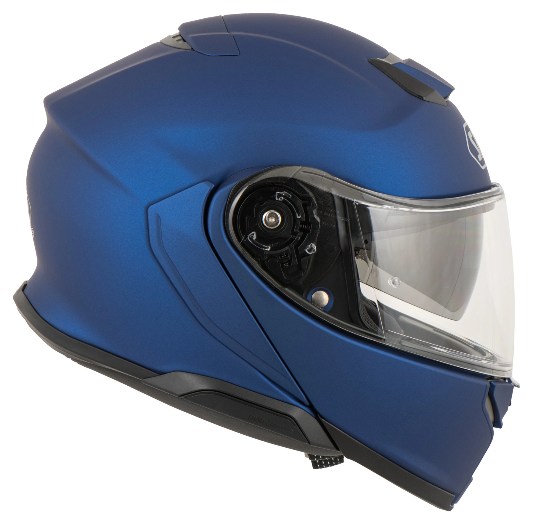 Shoeı Neotec 3 Mat Mavi Çene Açılır Kask LARGE