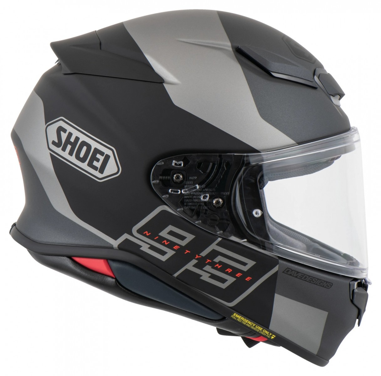 Shoeı Nxr 2 Mm93 Collectıon Rush Tc-5 Mat Kapalı Kask X-LARGE