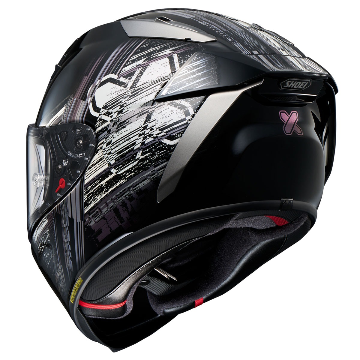 Shoeı X-spırıt Pro Cross Logo Tc-5 Kapalı Kask