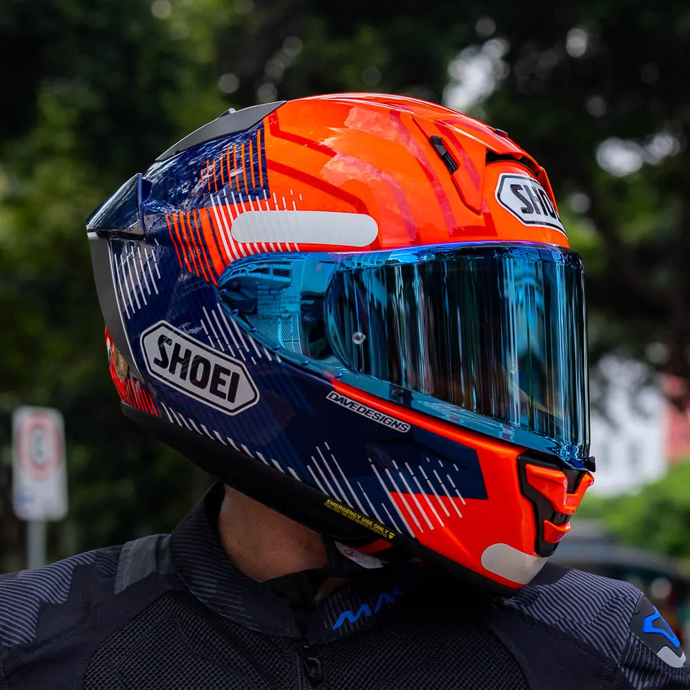 Shoeı X-spırıt Pro Marquez 8 Tc-1 Kapalı Kask