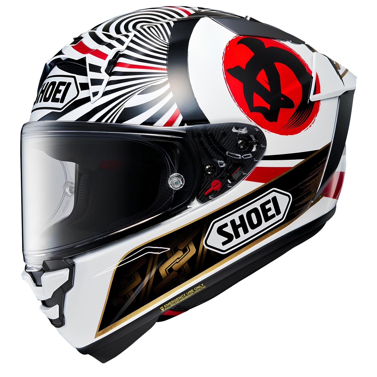 Shoeı X-spırıt Pro Marquez Motegı4 Tc-1 Kapalı Kask X-LARGE
