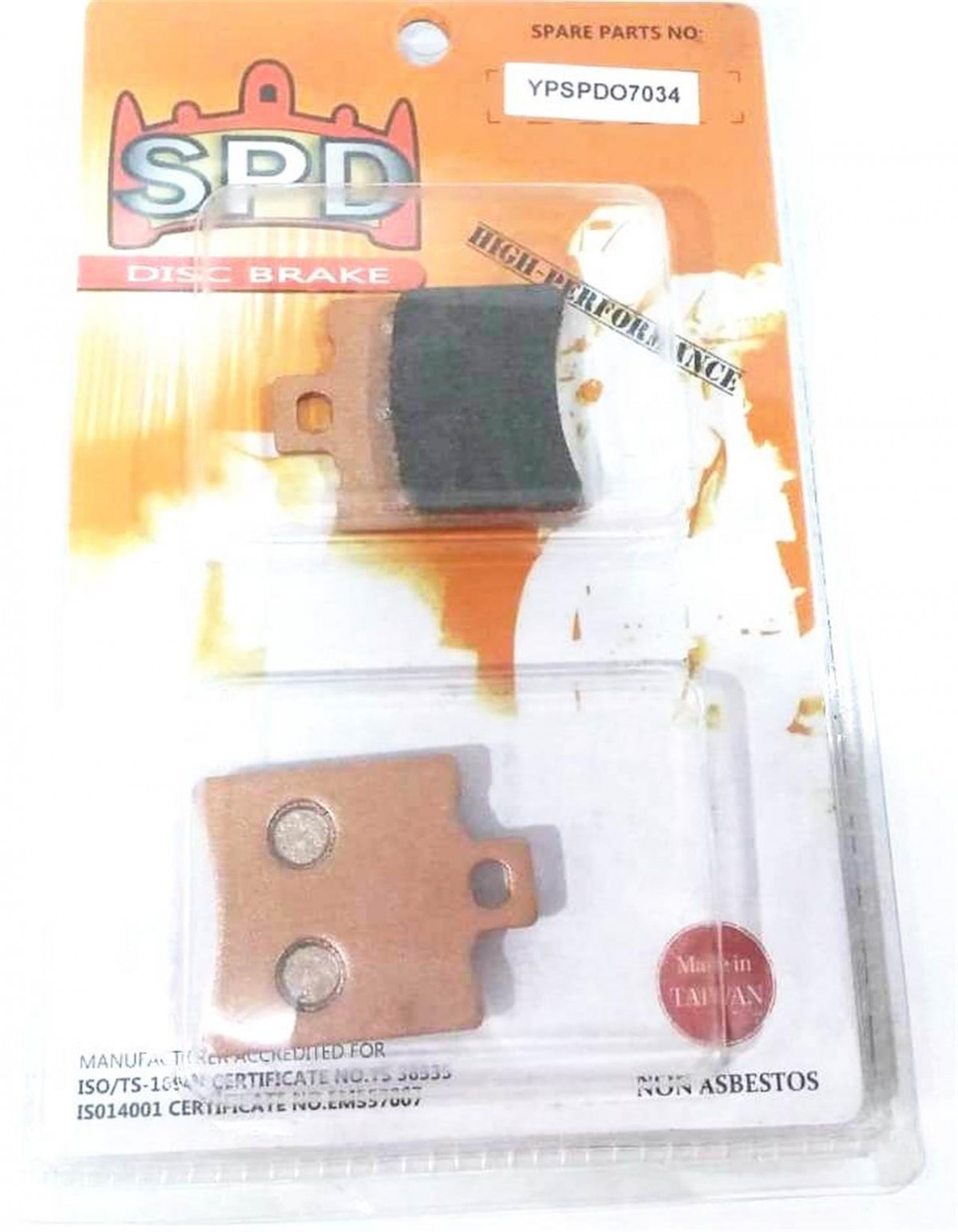 Spd Fren Balatası 7034  (gold 098) Gılera Runner 180 Arka