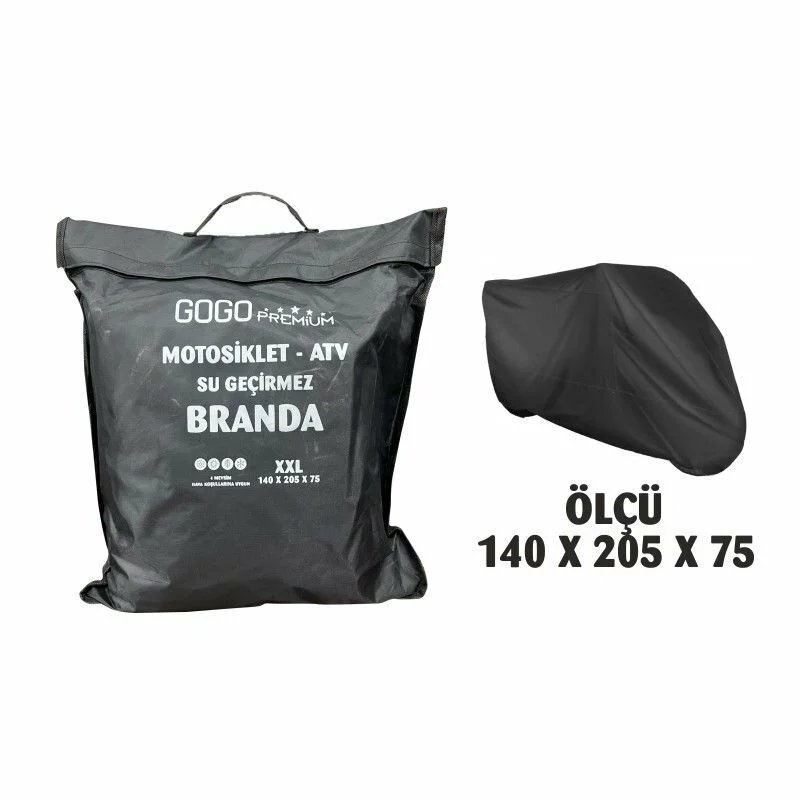 Su Geçirmez Kalın Branda Siyah