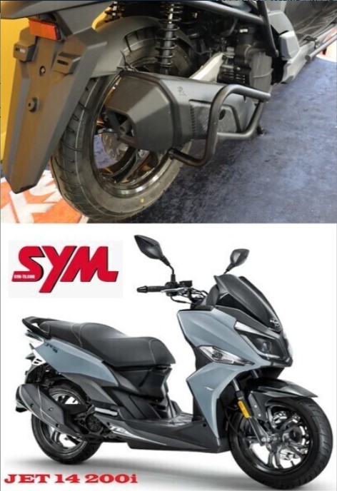 Sym Jet 14 200 E5 (orj) Egzoz Koruma Demiri