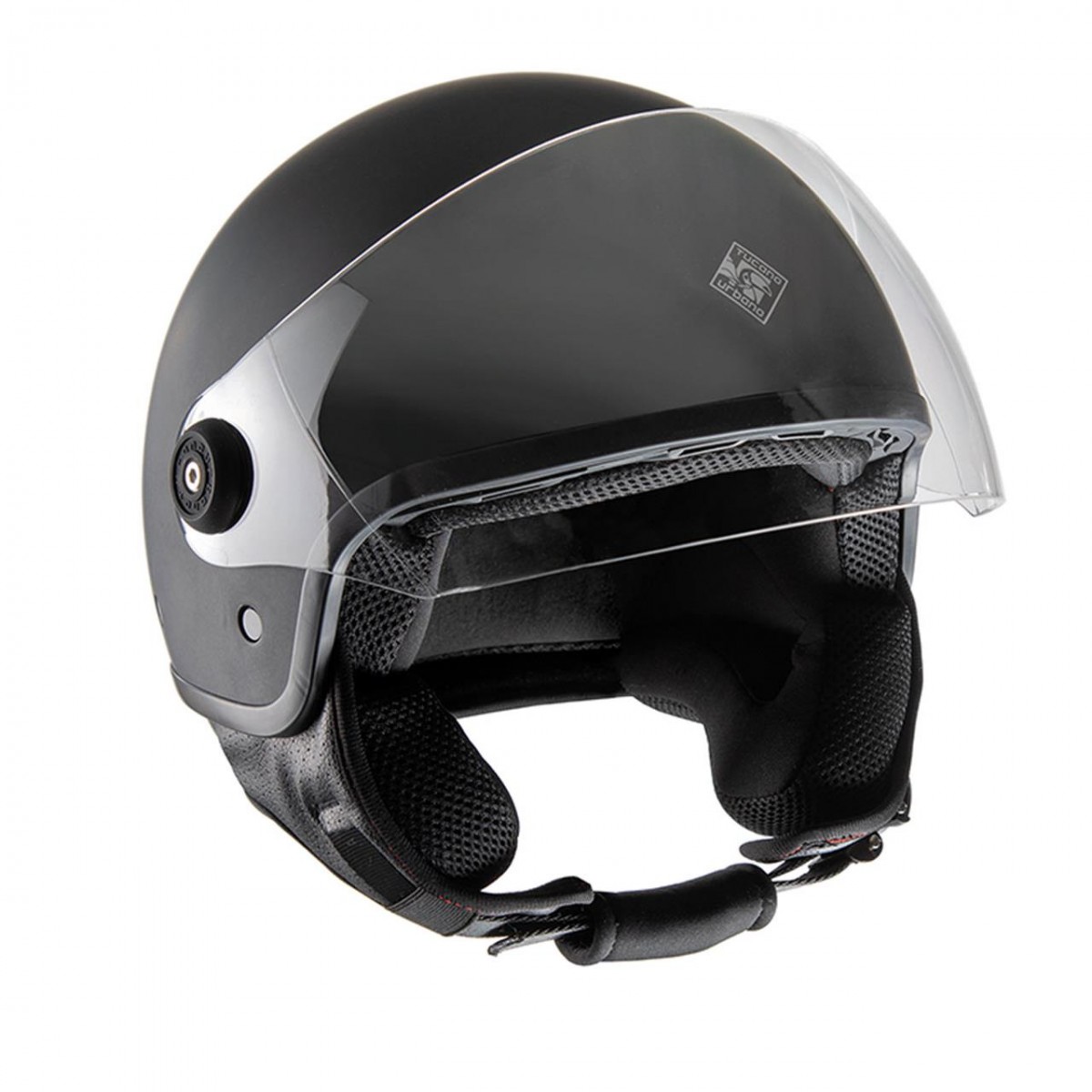 Tucano Urbano El Jettın Yarım Kask Mat Siyah X-SMALL