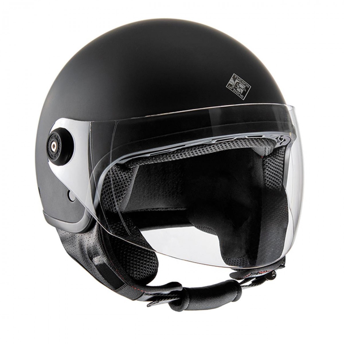 Tucano Urbano El Jettın Yarım Kask Mat Siyah X-SMALL