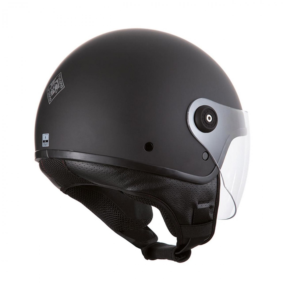 Tucano Urbano El Jettın Yarım Kask Mat Siyah X-SMALL