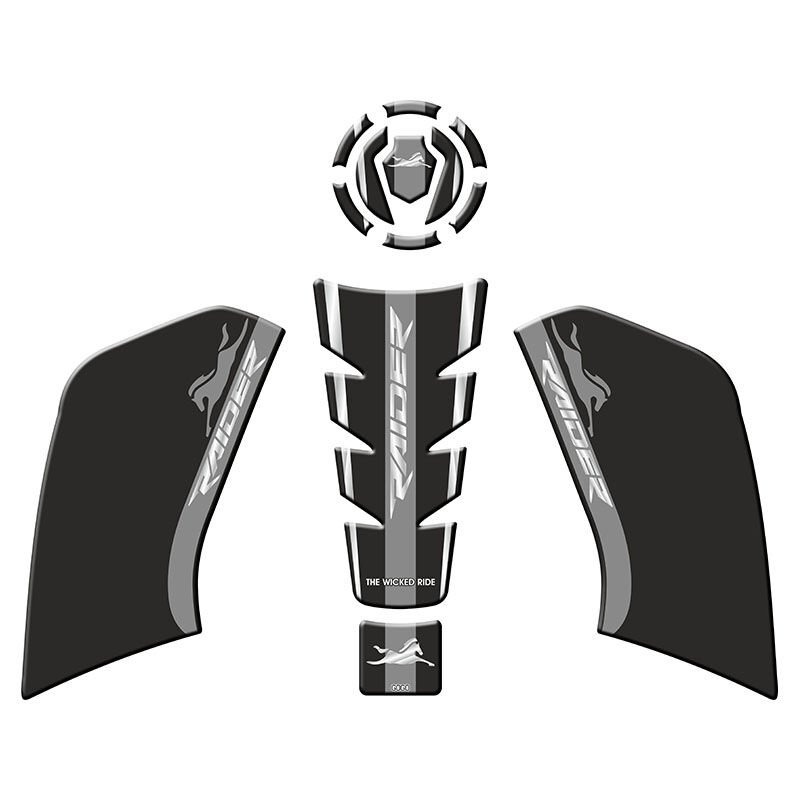 Tvs Raıder 125 2023 - 2024 Uyumlu Tank Pad Set 005