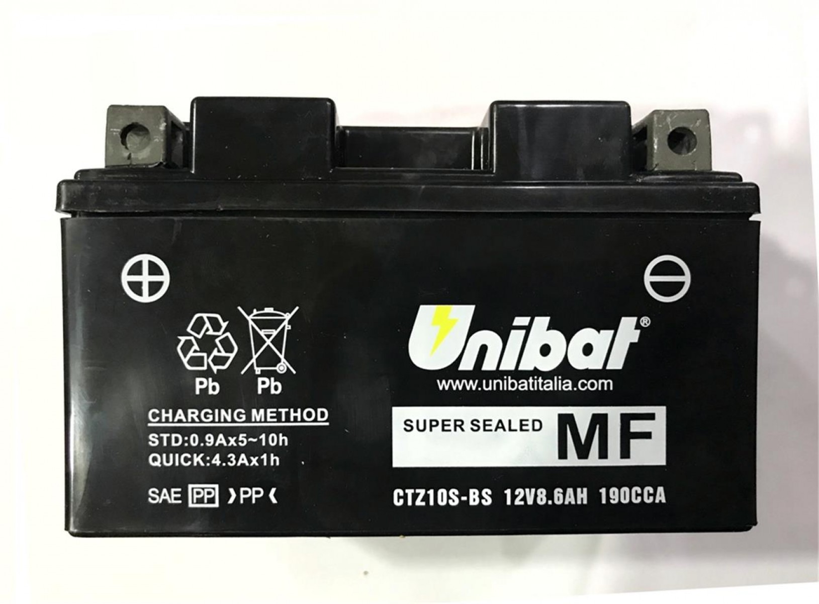 Unıbat Akü Ctz10s-bs 12v86ah Yamaha R6 Mt-07 Bmw S1000rr Honda Cbf500 Cbf600 Cb600f Cbr600 Cbr1000rr Ktm Duke 640 690