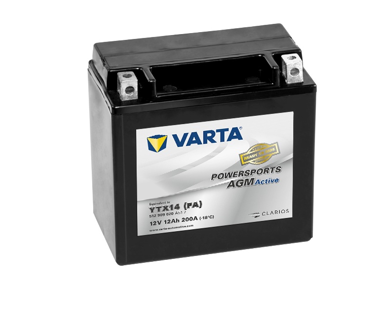 Varta Akü Ytx14-bs Sla 12v12ah Bmw F650 F800 Gs K1200r S R1200gs Honda Vt750 1100 1300 C Hyosung Gt250 650 R Kymco Xcıtıng 500