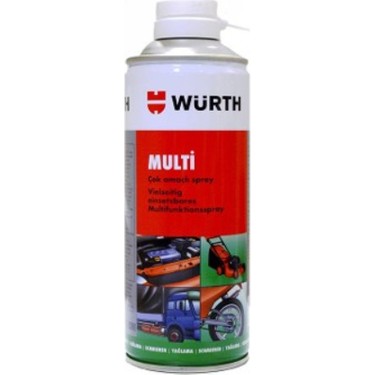 Würth Multi Çok Amaçlı Sprey 400ml Würth Multi Çok Amaçlı Sprey 400ml