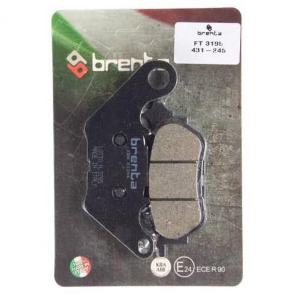 Yamaha Mt-03  321cc 16- Arka Fren Balatası Brenta Organik