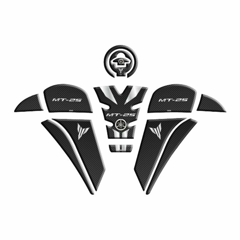 Yamaha Mt25 2020 - 2024 Uyumlu Tank Pad Set 003