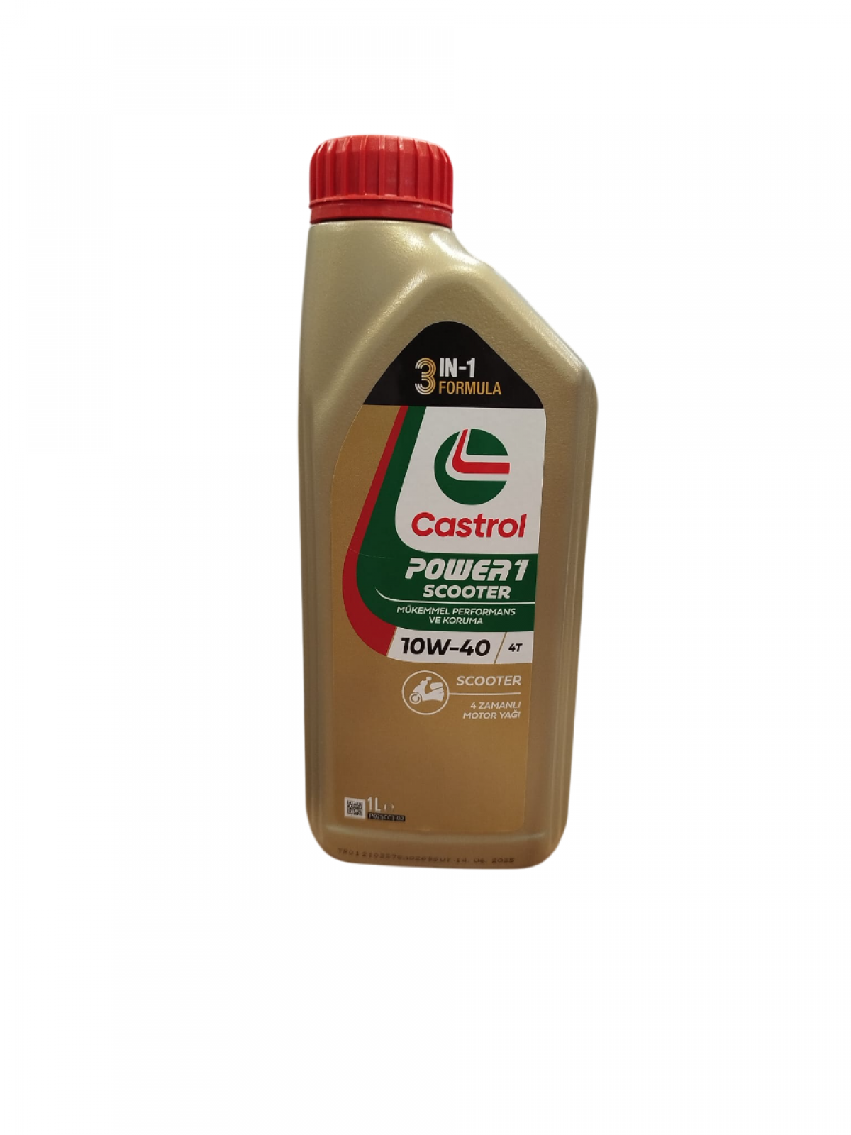 Yamaha Tricity155 Motor Yağı 1lt Scooter 10w40 Castrol